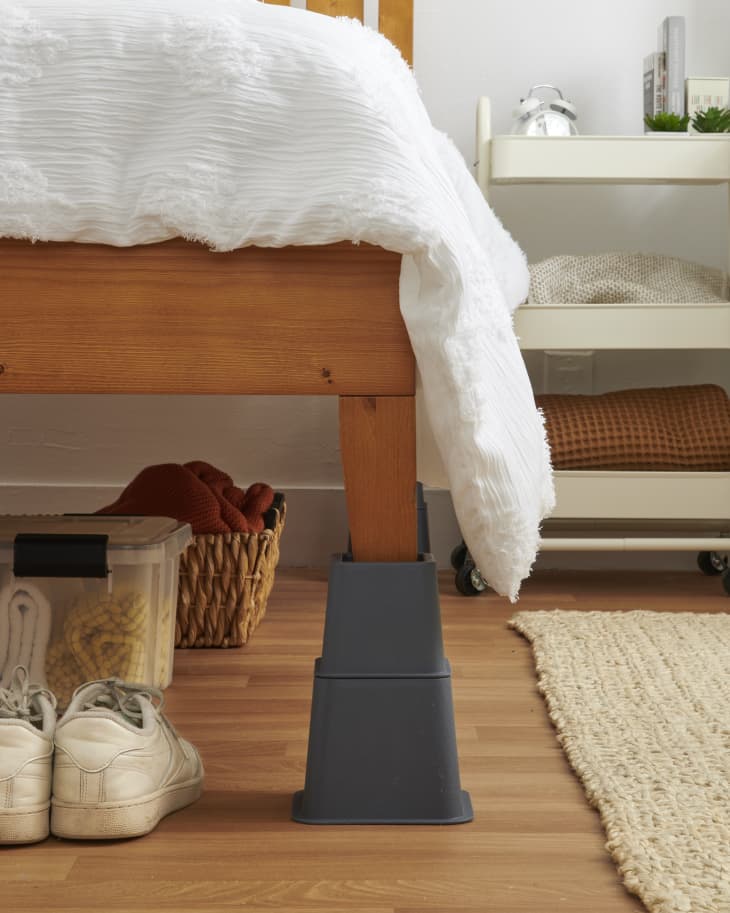 Stackable bed elevators bed risers furniture riser bed lifts table clearance